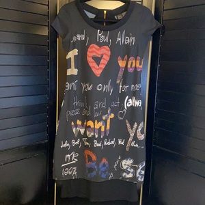 Desigual Xelian Graphic Print Sheath Dress